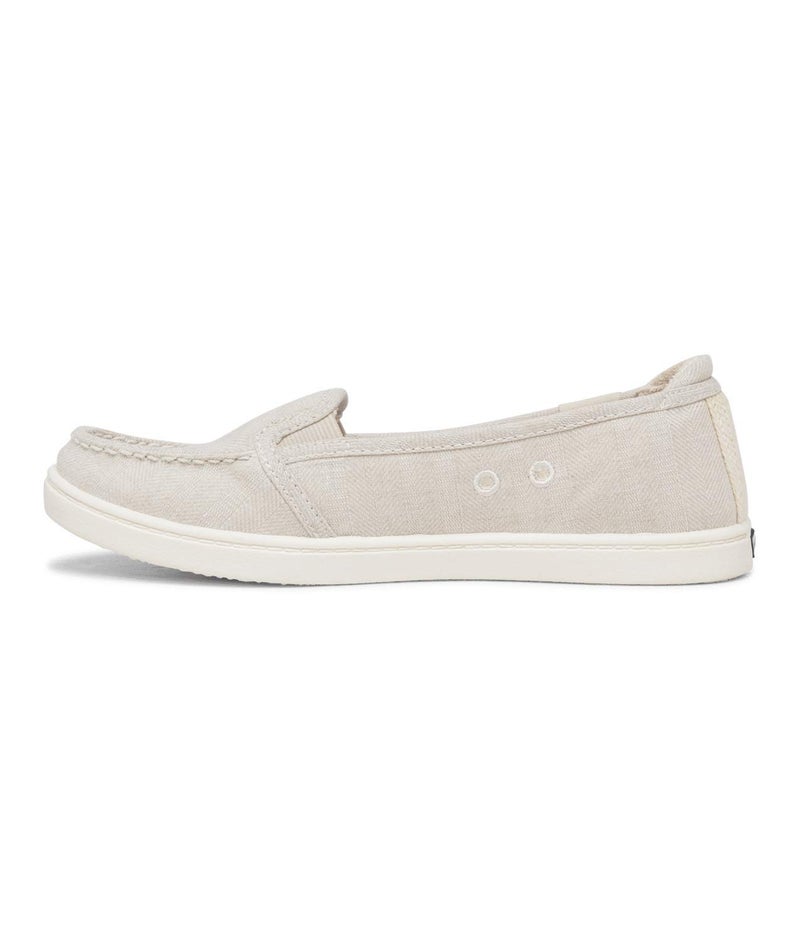 Roxy womens Minnow Slip on Shoe Sneaker, Oatmeal, 6.5 US - Image 5
